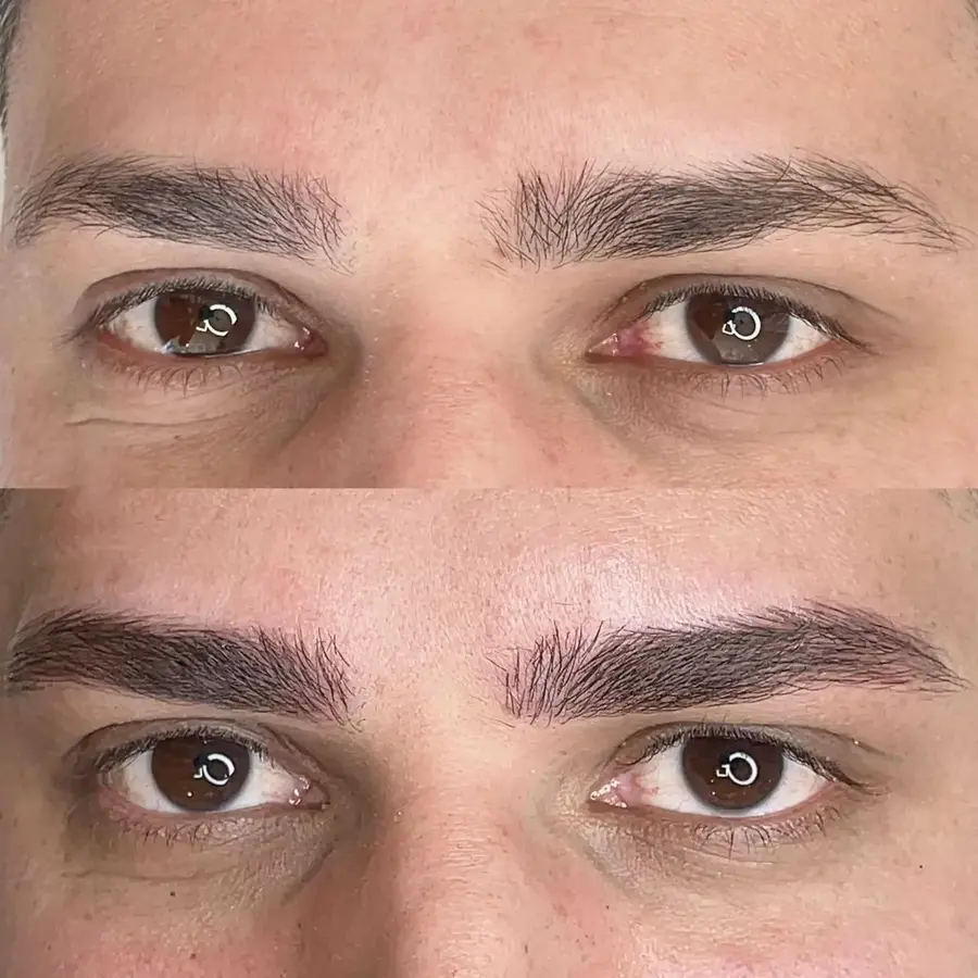 4D Erkek Kaş Tasarımı çalışması – doğal görünüm